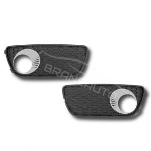 GRADE FAROL FIAT PALIO / SIENA / STRADA (2004/2009) COM FURO PARA AUXILIAR (MILHA)