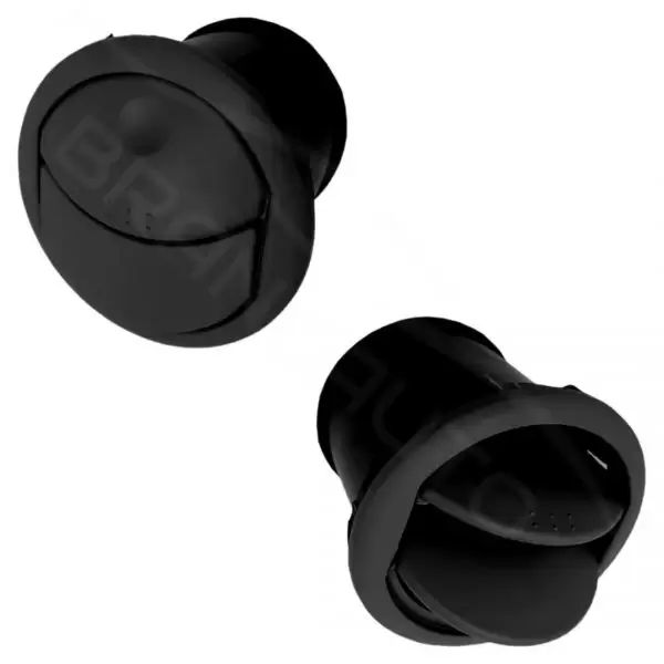 DF482 | DIFUSOR DE AR CENTRAL (PRETO) NOVO UNO